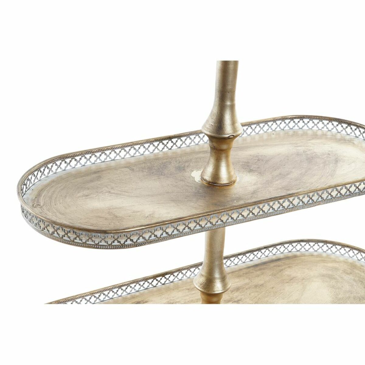 Pöytäkoriste DKD Home Decor 43 x 17 x 53 cm Kullattu Metalli