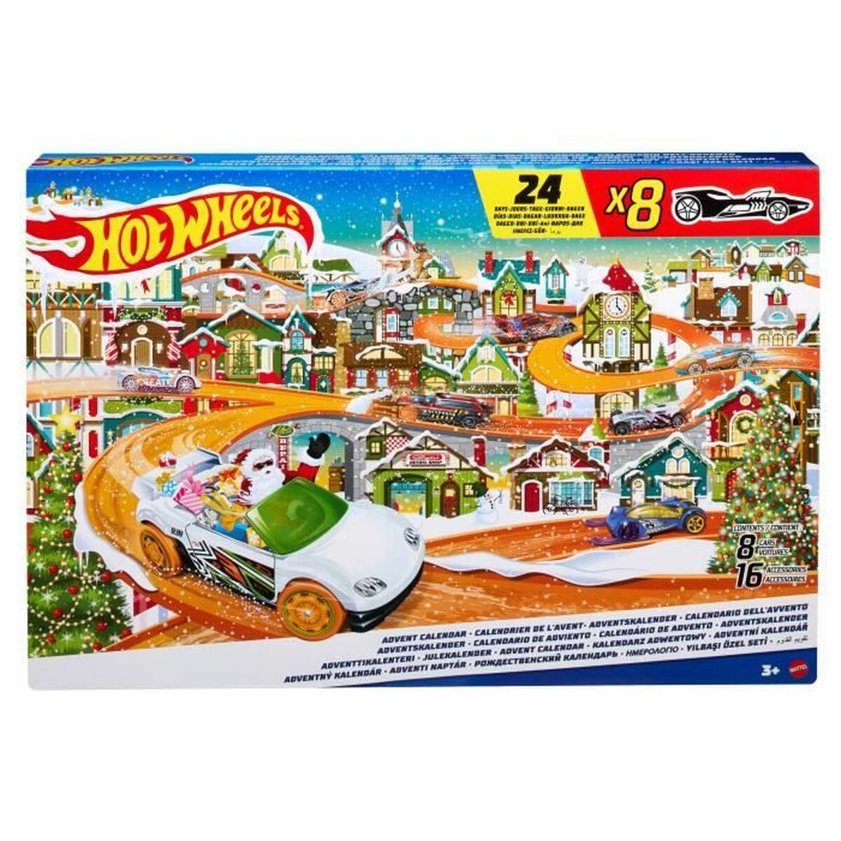 Adventtikalenteri Hot Wheels HKL74