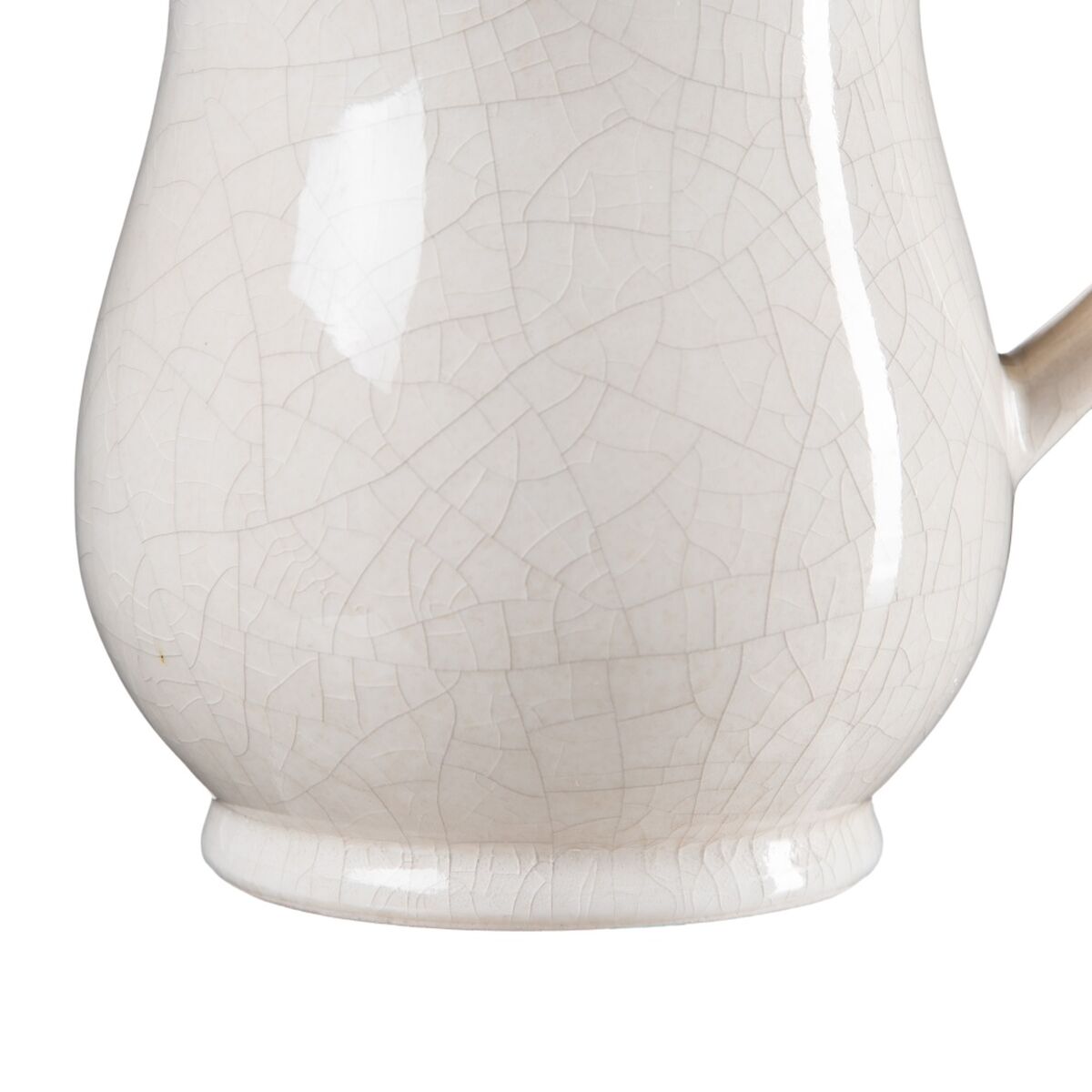 Maljakko 20 x 15 x 17,5 cm Keraminen Beige