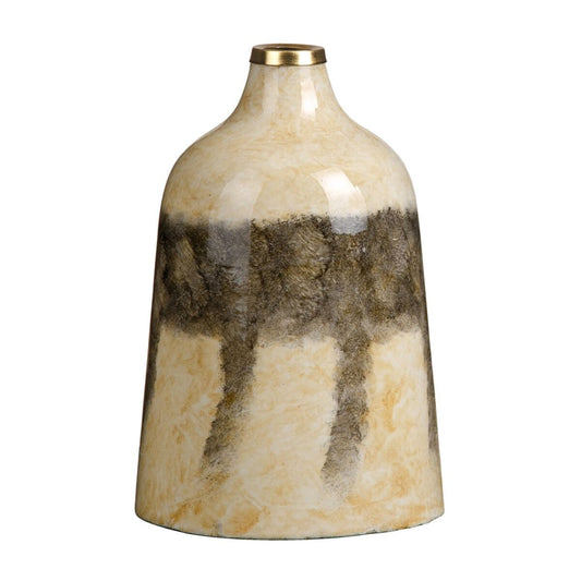 Maljakko Kristalli Harmaa Kerma 17 x 17 x 25 cm